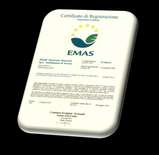 ISO 14001 2002 EMAS 2003 ISOTS