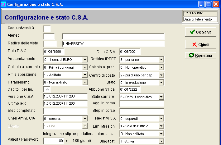 Propedeutici a questa gestione dei permessi sindacali sono: - l attivazione del parametro Si