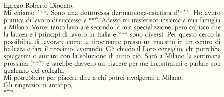 Lettera di un estetista a un professore di estetica (da R.