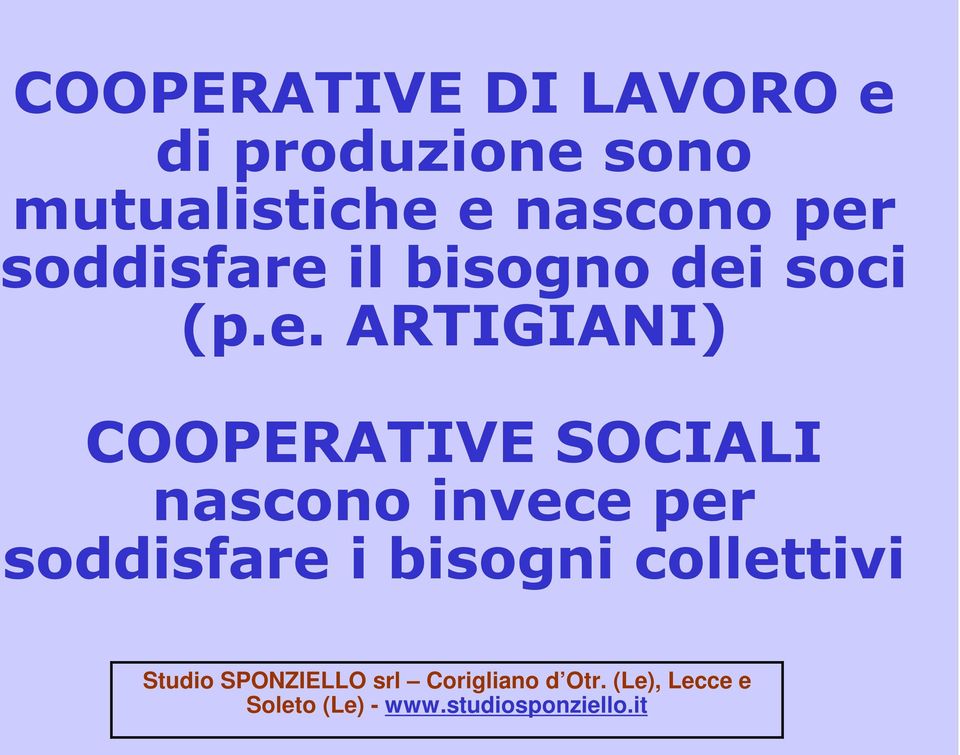 bisogno dei