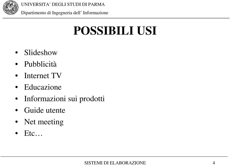 Informazioni sui prodotti Guide