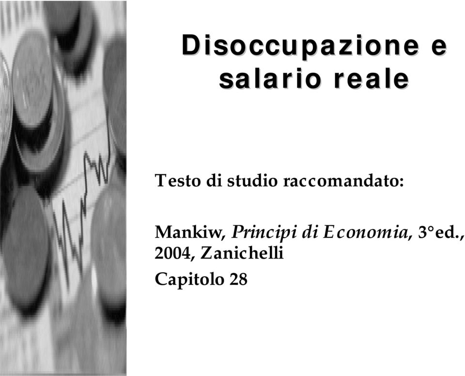 Mankiw, Principi di Economia, 3