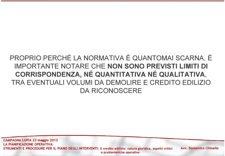 CORRISPONDENZA, NÉ QUANTITATIVA NÉ QUALITATIVA, TRA