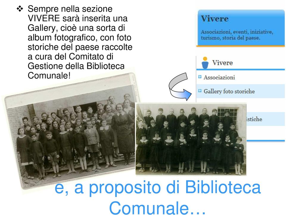 del paese raccolte a cura del Comitato di Gestione della