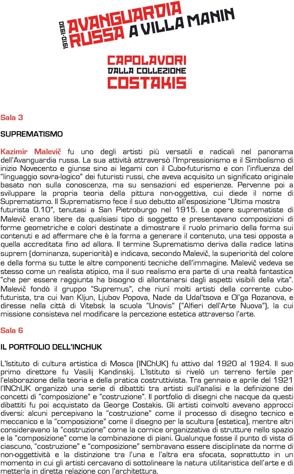 aveva acquisito un significato originale basato non sulla conoscenza, ma su sensazioni ed esperienze.