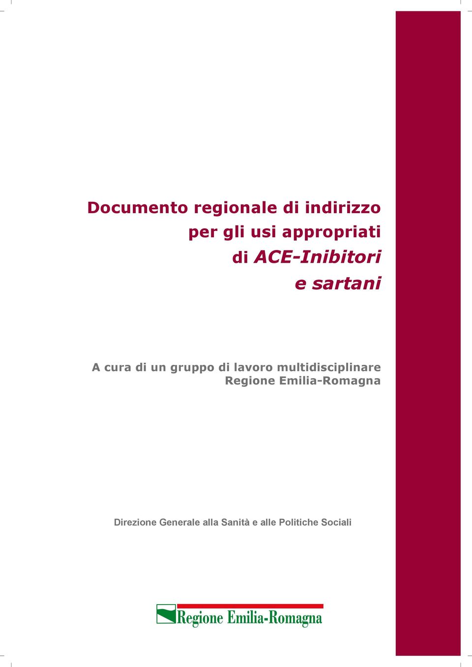 multidisciplinare Regione Emilia-Romagna