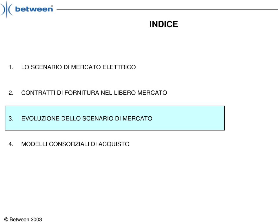 CONTRATTI DI FORNITURA NEL LIBERO