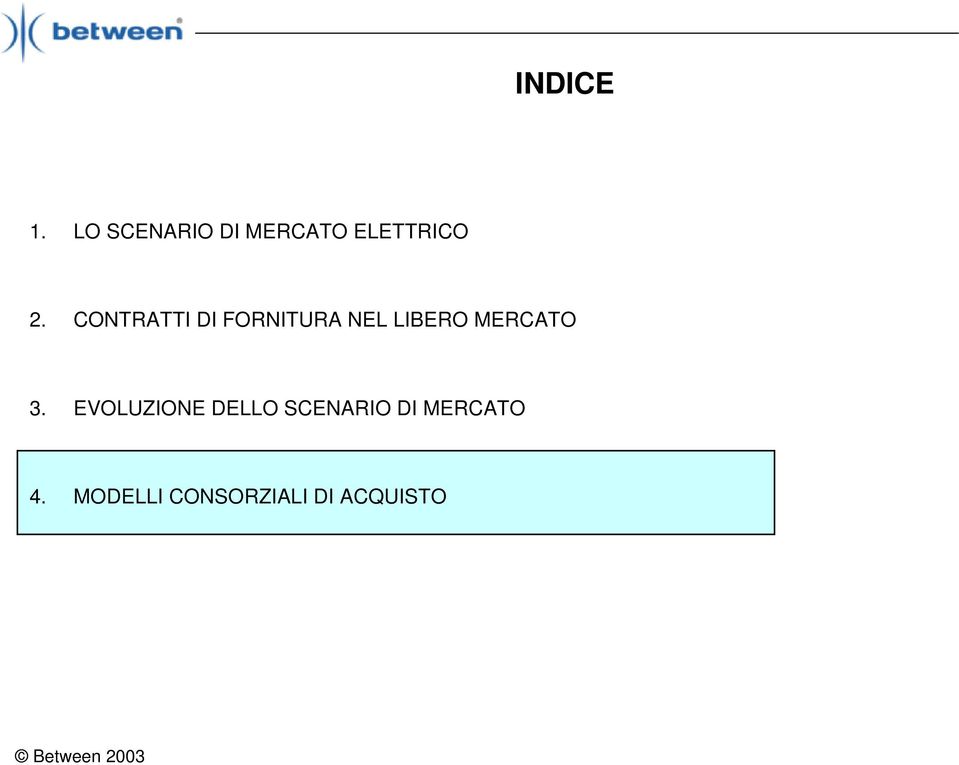 CONTRATTI DI FORNITURA NEL LIBERO