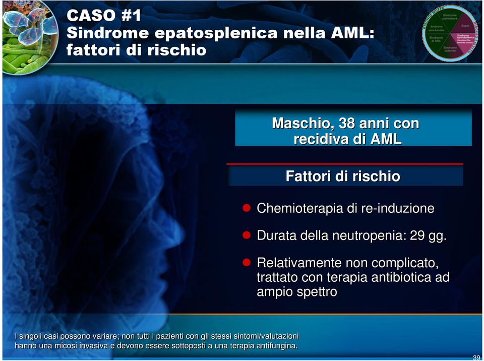 Chemioterapia di re-induzione Durata della neutropenia: 29 gg.