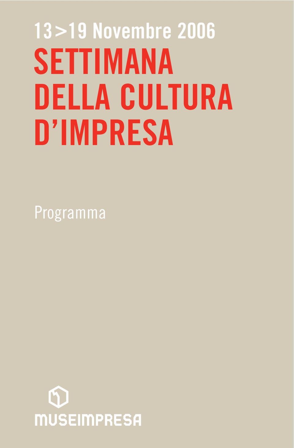 DELLA CULTURA D