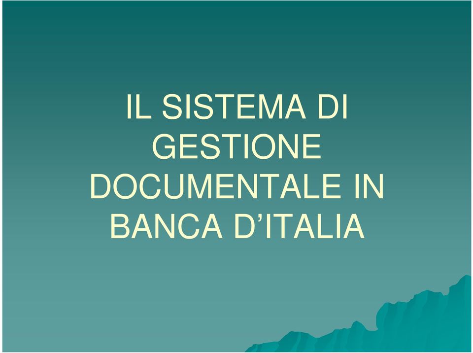 DOCUMENTALE