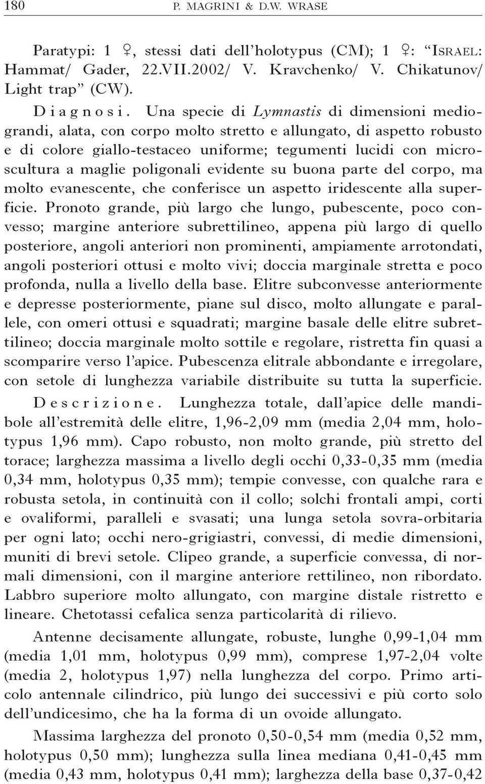 poligonali evidente su buona parte del corpo, ma molto evanescente, che conferisce un aspetto iridescente alla superficie.