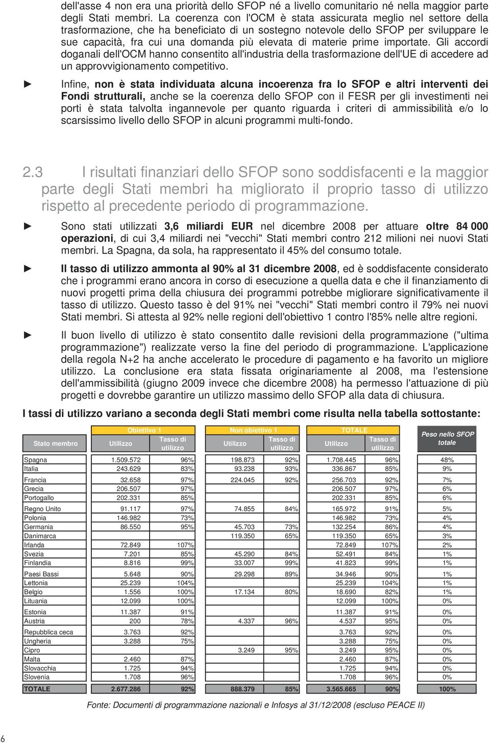 di materie prime importate. Gli accordi doganali dell'ocm hanno consentito all'industria della trasformazione dell'ue di accedere ad un approvvigionamento competitivo.