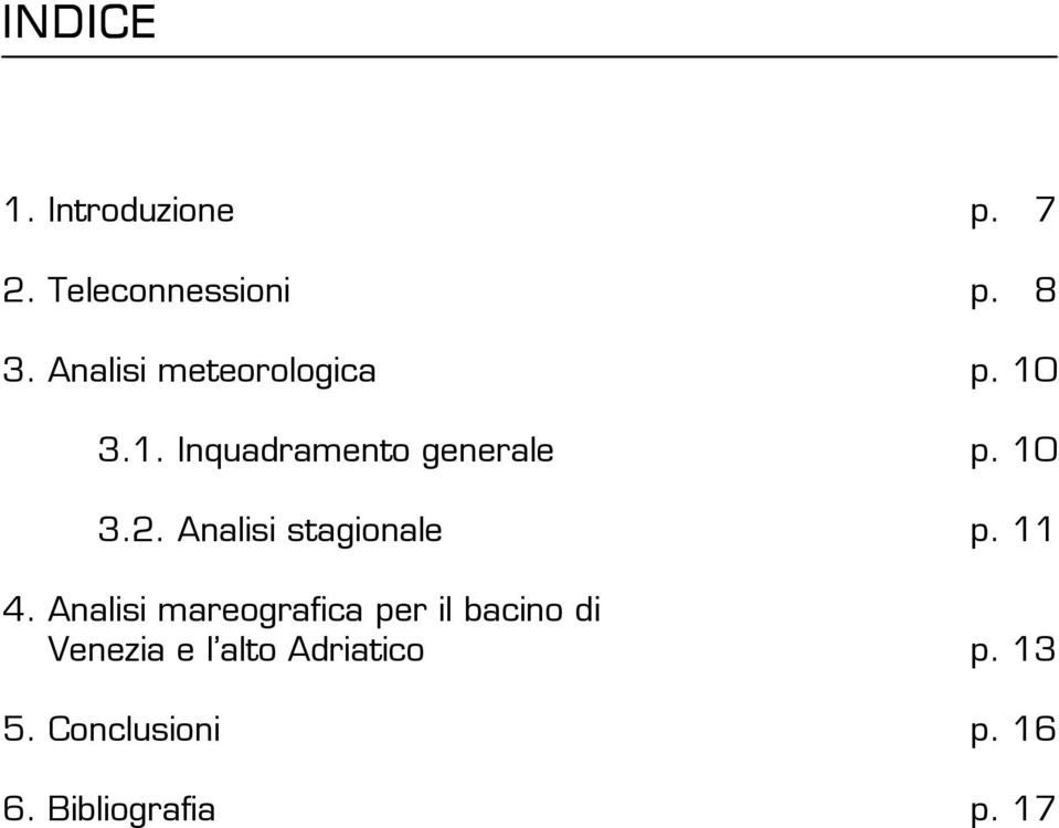 Analisi stagionale p. 11 4.