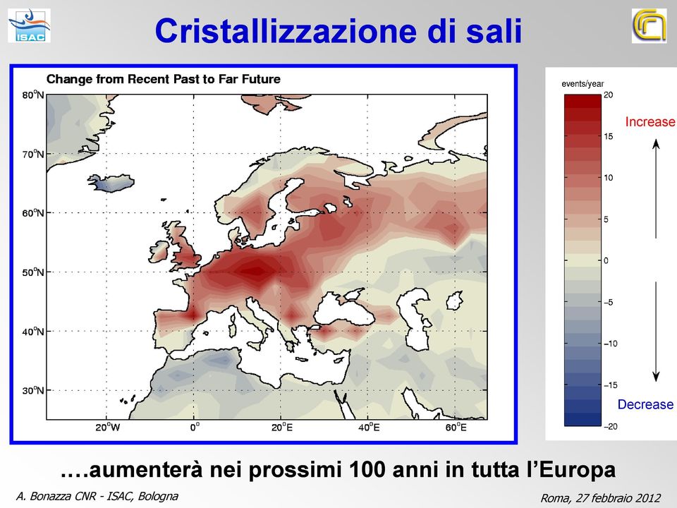 aumenterà nei prossimi