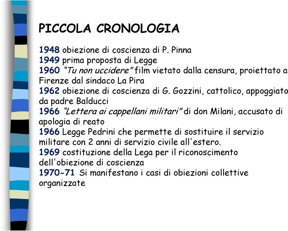 coscienza di G.