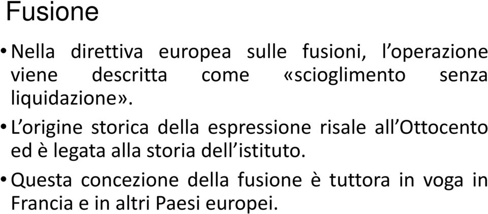 L origine Lorigine storica della espre essione risale all Ottocento ed è