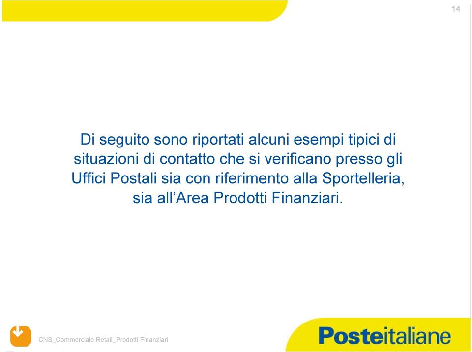 verificano presso gli Uffici Postali sia con