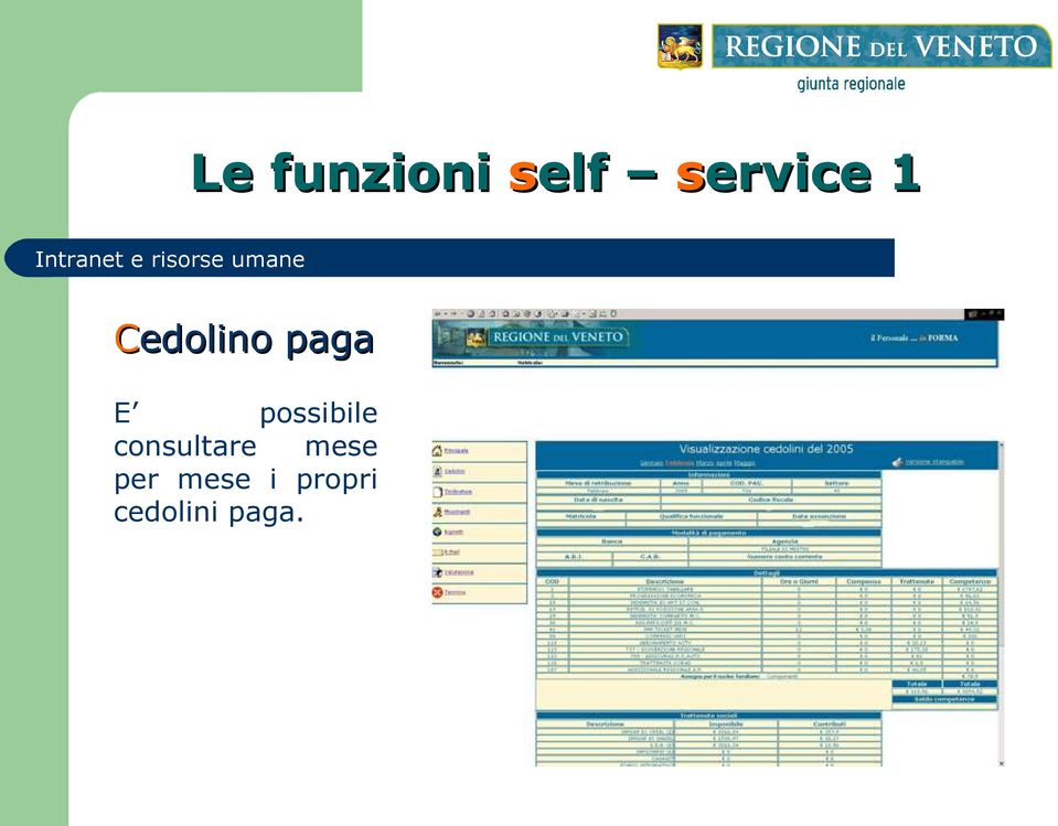 possibile consultare mese