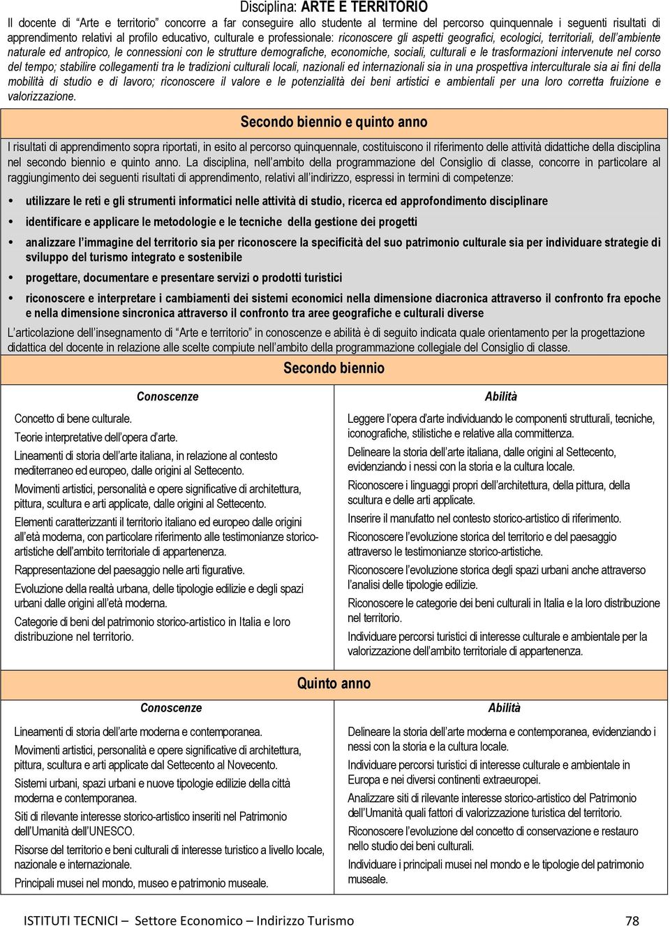 sociali, culturali e le trasformazioni intervenute nel corso del tempo; stabilire collegamenti tra le tradizioni culturali locali, nazionali ed internazionali sia in una prospettiva interculturale