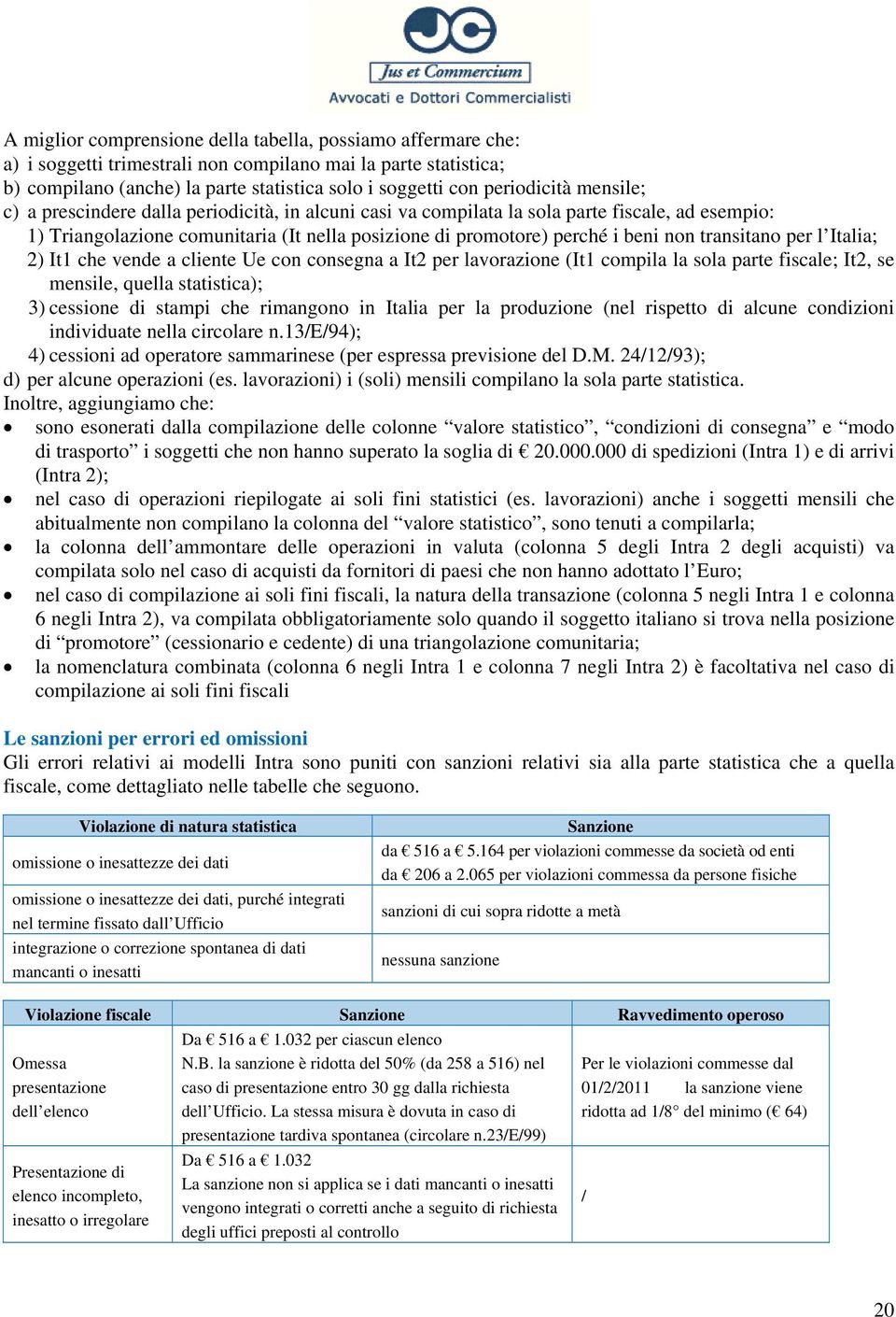 transitano per l Italia; 2) It1 che vende a cliente Ue con consegna a It2 per lavorazione (It1 compila la sola parte fiscale; It2, se mensile, quella statistica); 3) cessione di stampi che rimangono