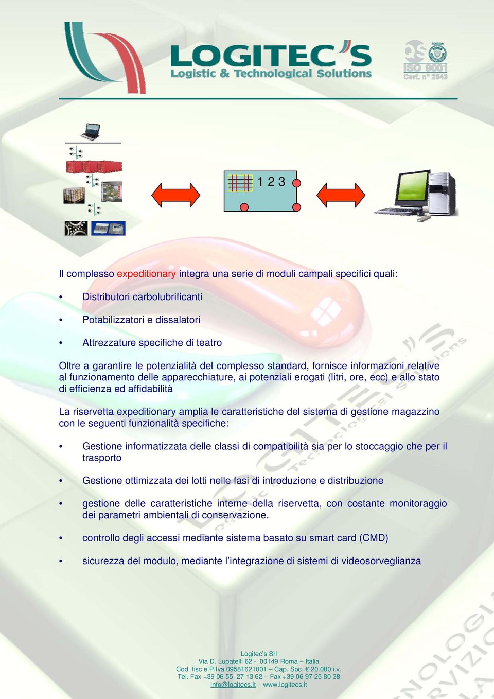 riservetta expeditionary amplia le caratteristiche del sistema di gestione magazzino con le seguenti funzionalità specifiche: Gestione informatizzata delle classi di compatibilità sia per lo