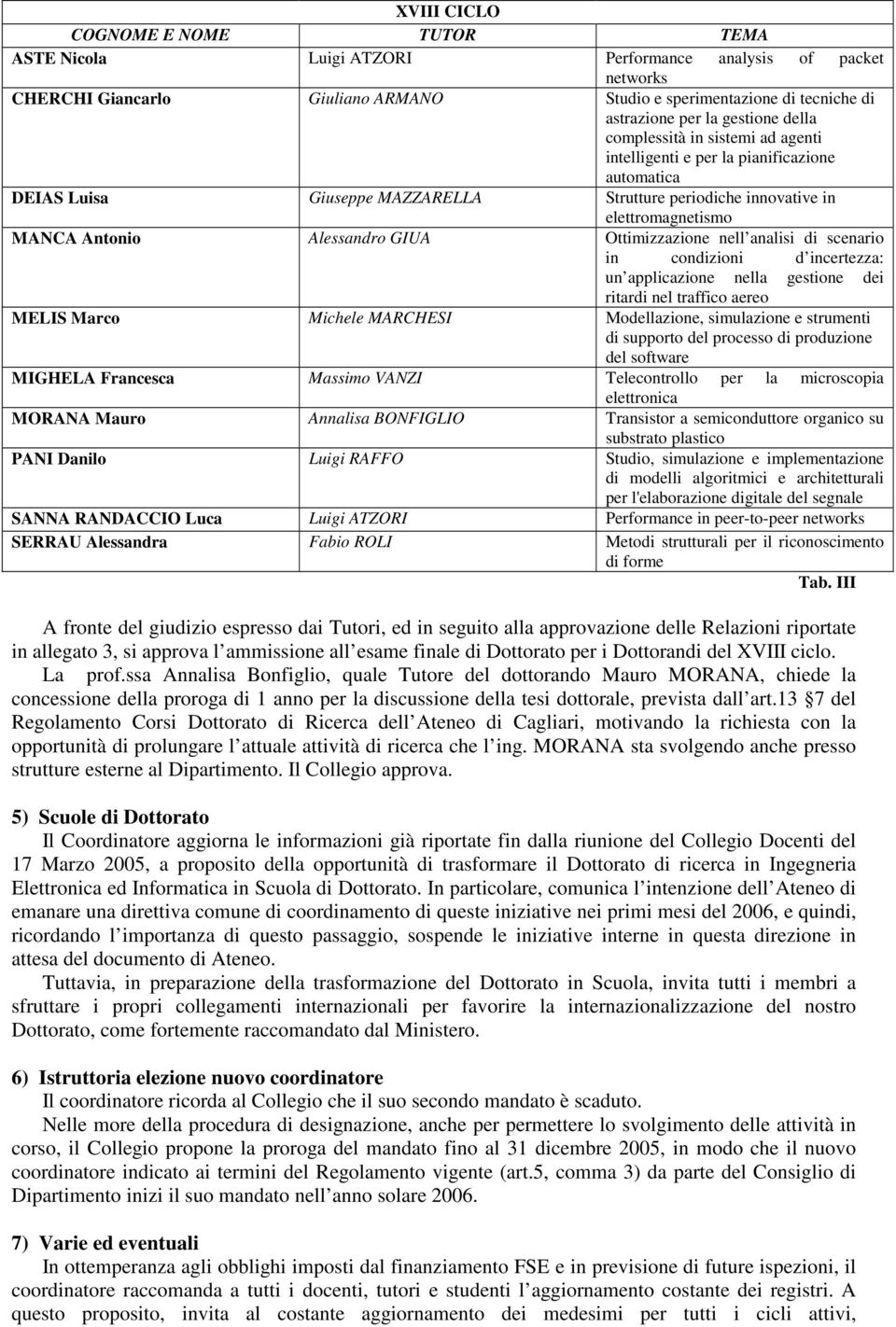 nell analisi di scenario in condizioni d incertezza: un applicazione nella gestione dei ritardi nel traffico aereo MELIS Marco Michele MARCHESI Modellazione, simulazione e strumenti di supporto del