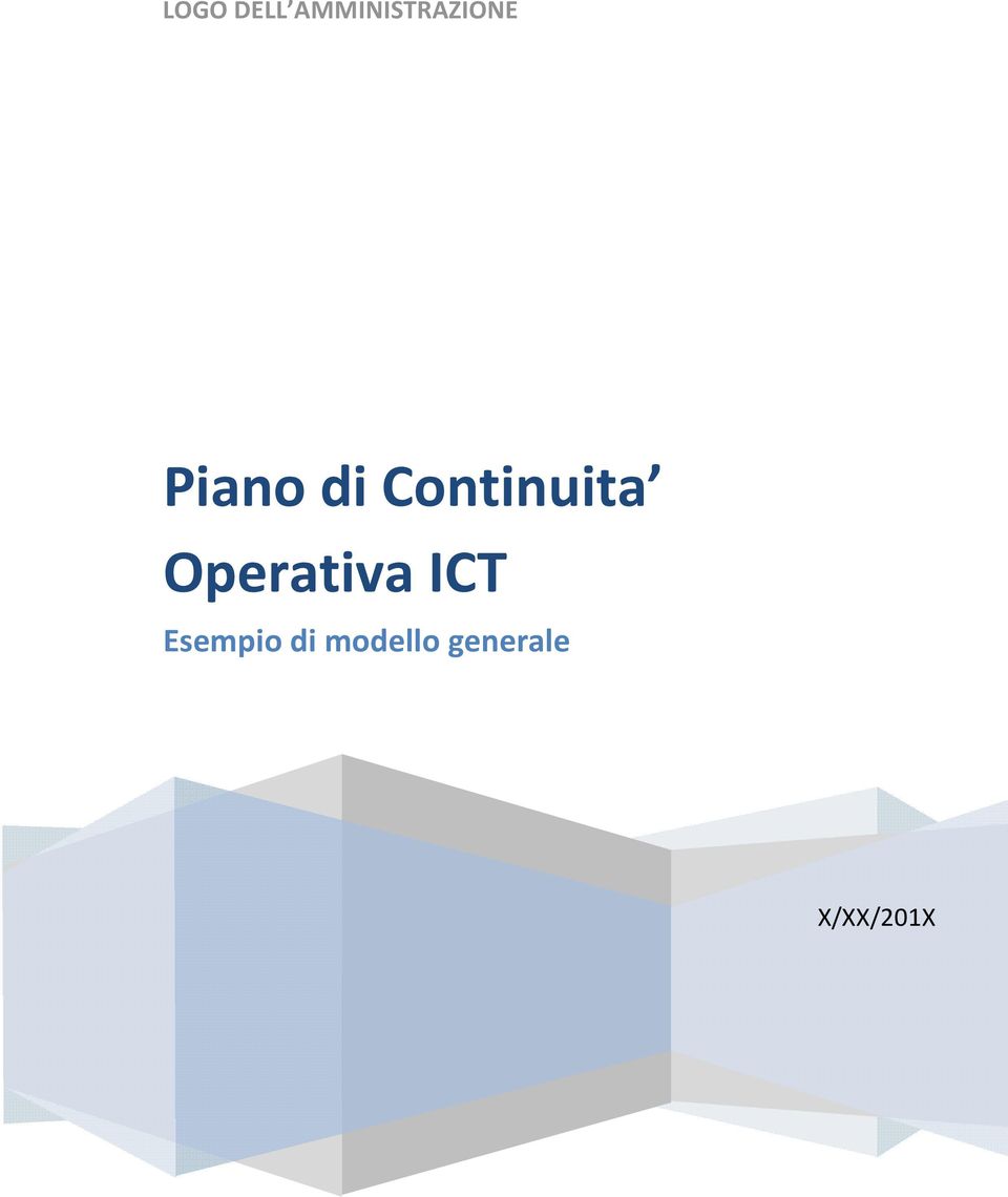 Continuita Operativa ICT