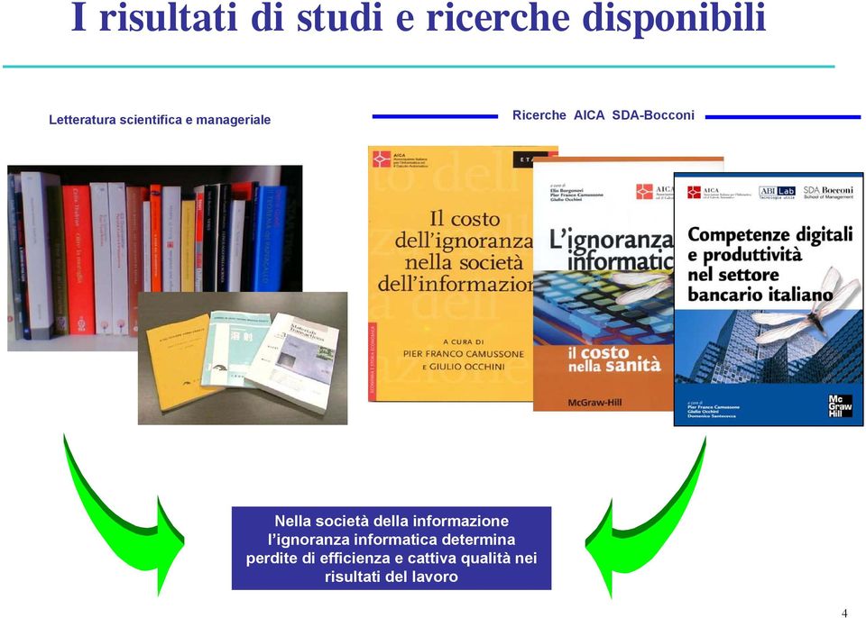 società della informazione l ignoranza informatica determina