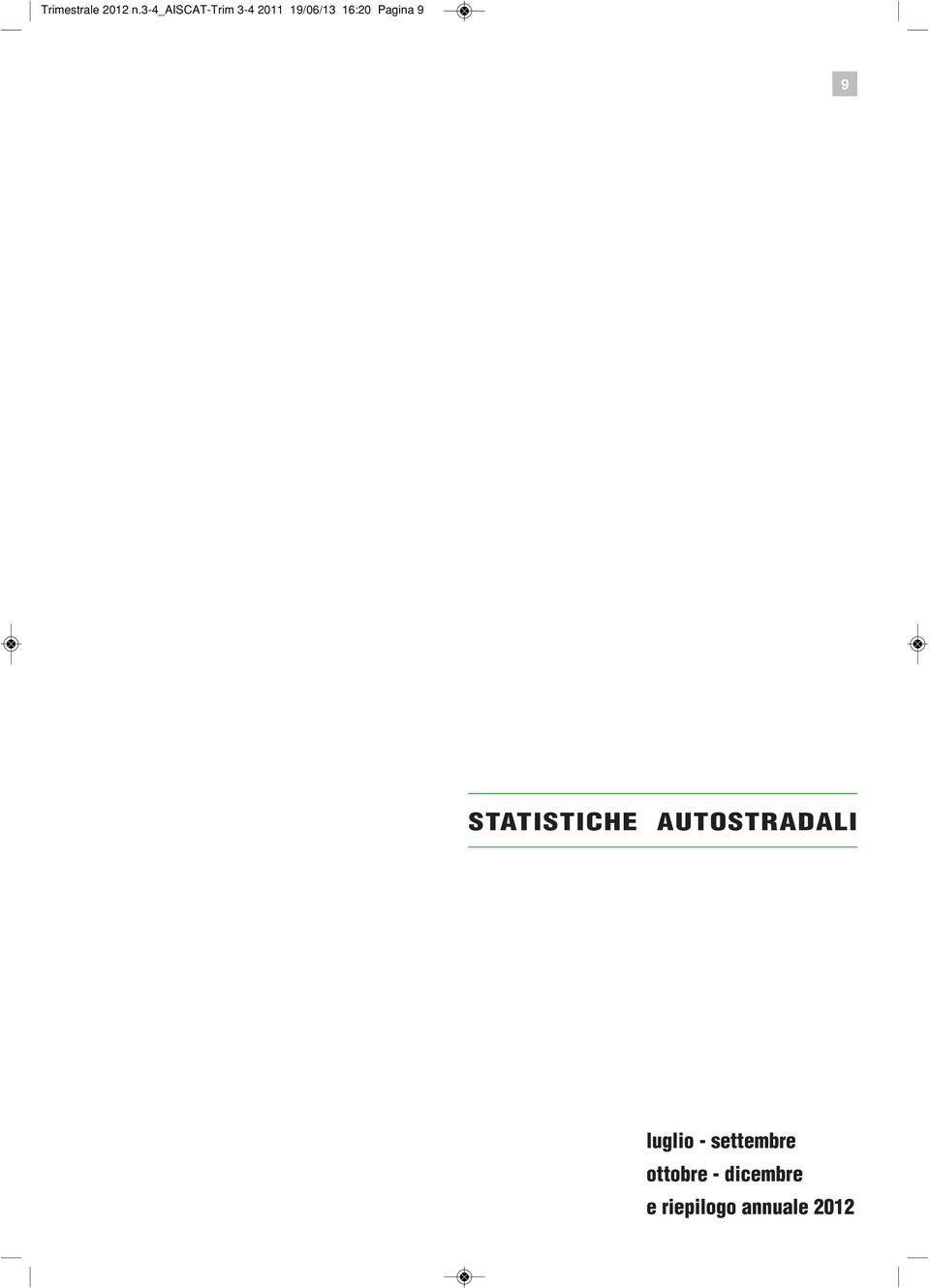 Pagina 9 9 STATISTICHE