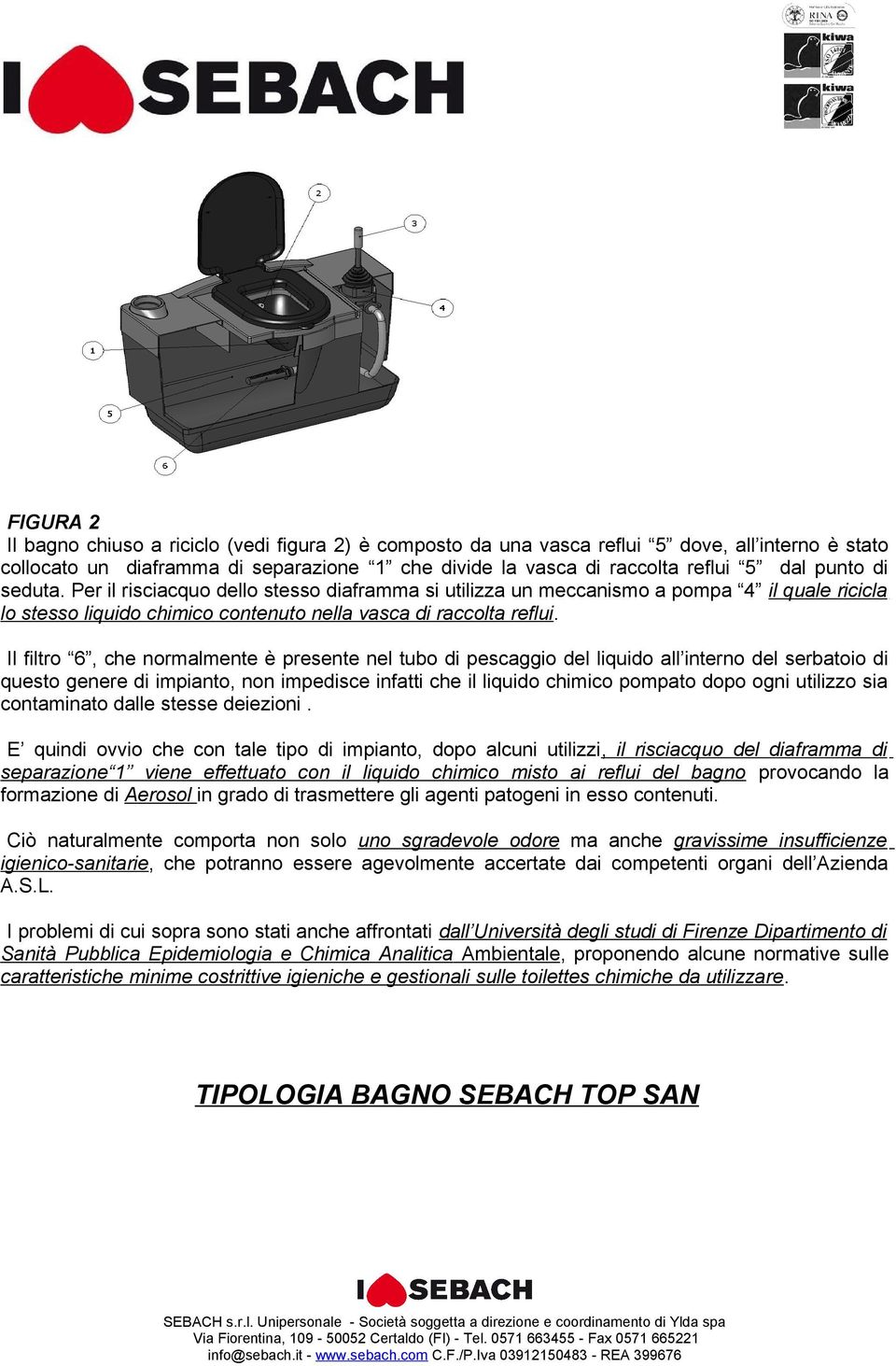 Il filtro 6, che normalmente è presente nel tubo di pescaggio del liquido all interno del serbatoio di questo genere di impianto, non impedisce infatti che il liquido chimico pompato dopo ogni