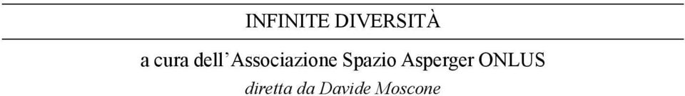 Spazio Asperger ONLUS