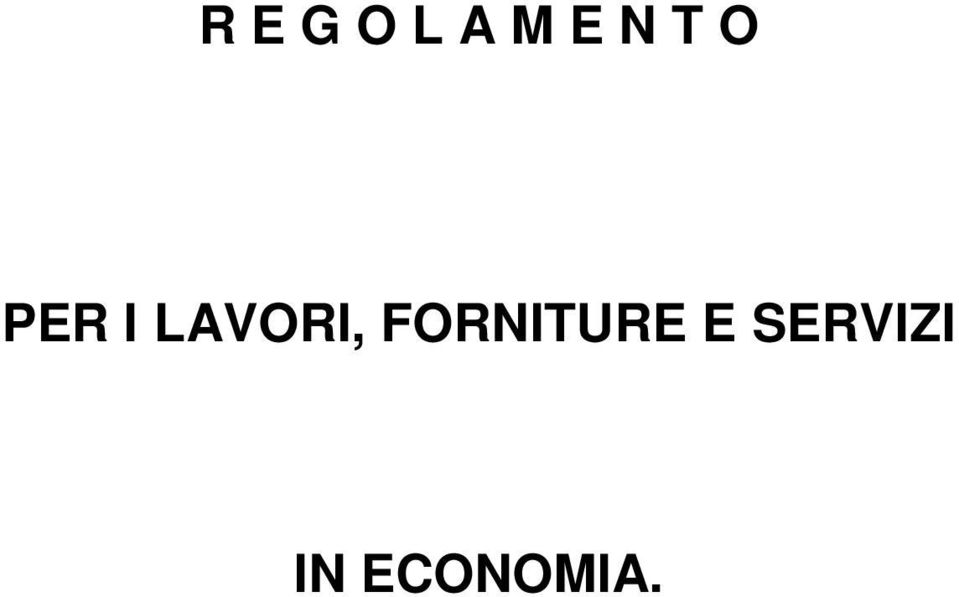 LAVORI,