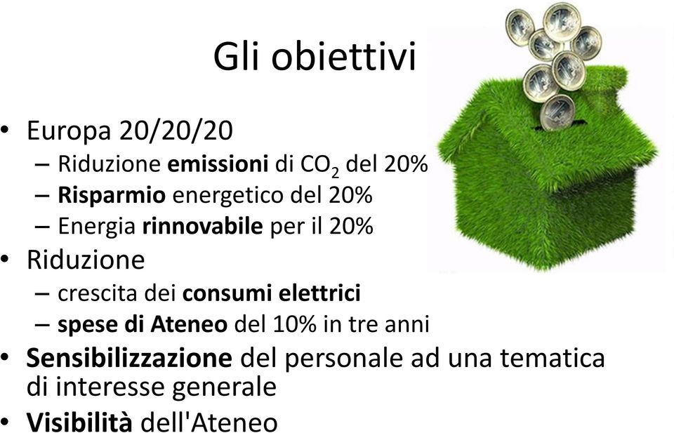 crescita dei consumi elettrici spese di Ateneo del 10% in tre anni