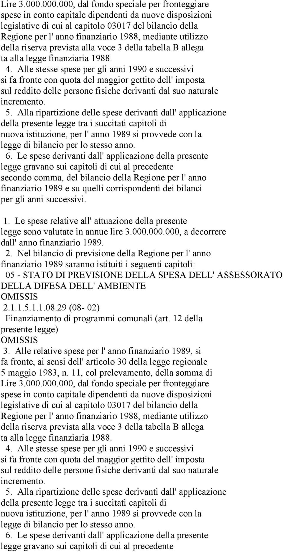 Finanziamento di