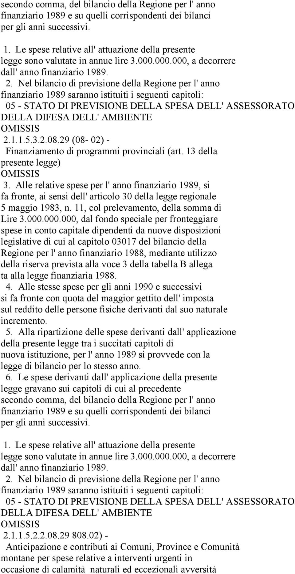 02) - Anticipazione e contributi ai Comuni, Province e Comunità montane