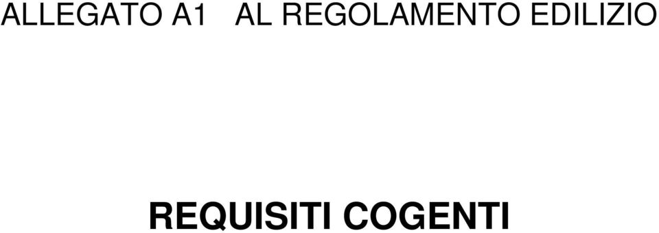 REGOLAMENTO