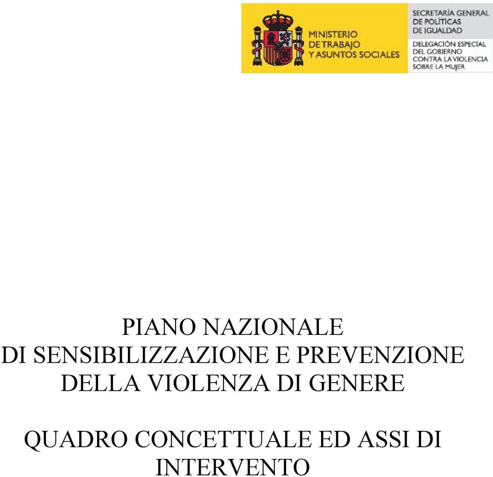 PREVENZIONE DELLA VIOLENZA