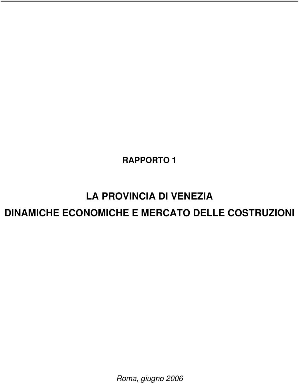 ECONOMICHE E MERCATO