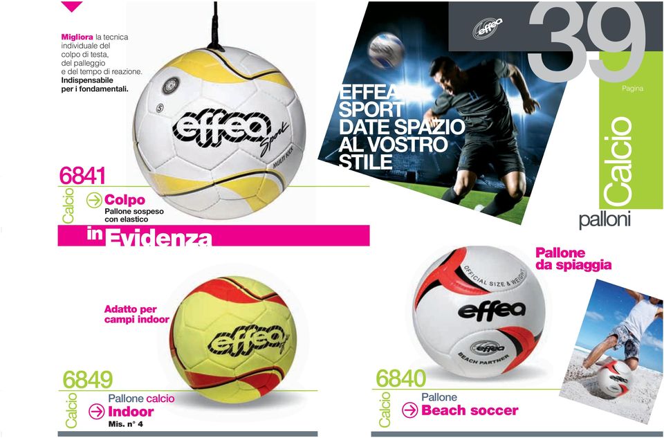 6841 Colpo Pallone sospeso con elastico DATE SPAZIO AL VOSTRO STILE 39