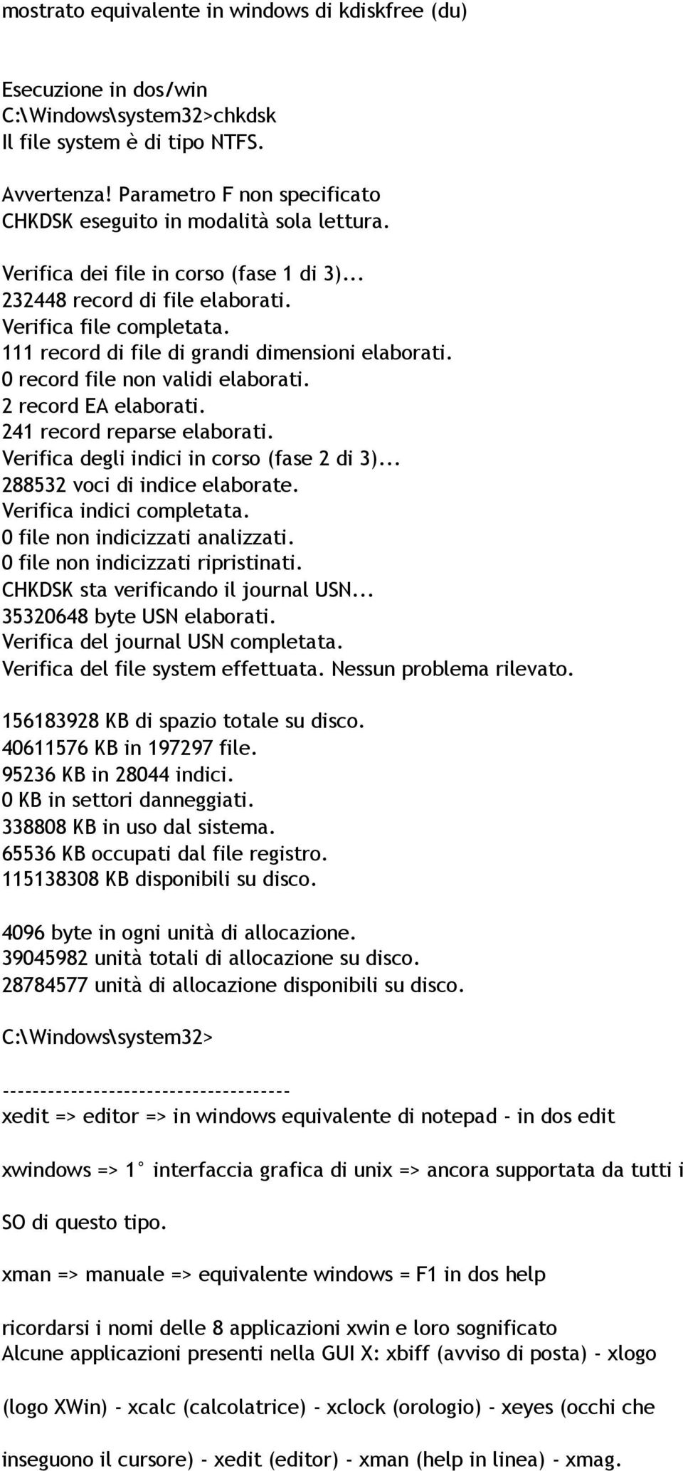 111 record di file di grandi dimensioni elaborati. 0 record file non validi elaborati. 2 record EA elaborati. 241 record reparse elaborati. Verifica degli indici in corso (fase 2 di 3).