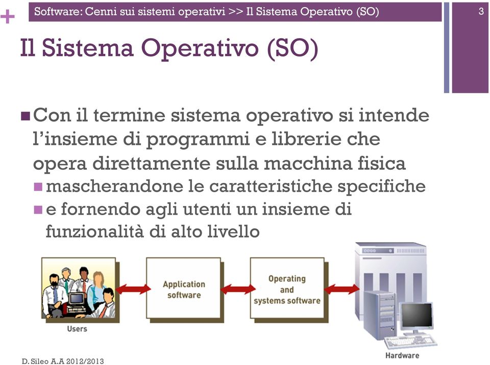 programmi e librerie che opera direttamente sulla macchina fisica n mascherandone