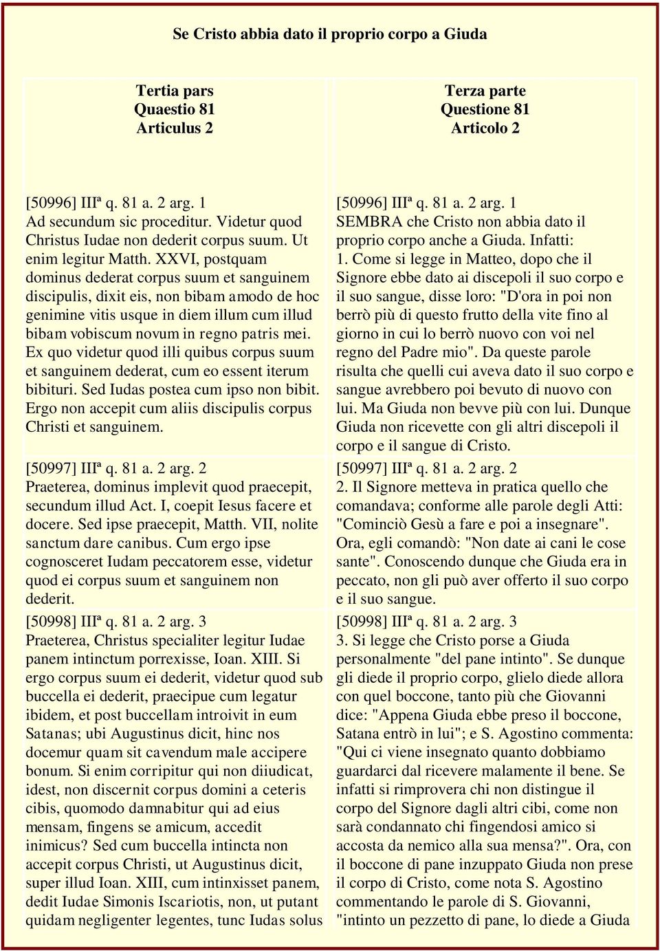 XXVI, postquam dominus dederat corpus suum et sanguinem discipulis, dixit eis, non bibam amodo de hoc genimine vitis usque in diem illum cum illud bibam vobiscum novum in regno patris mei.