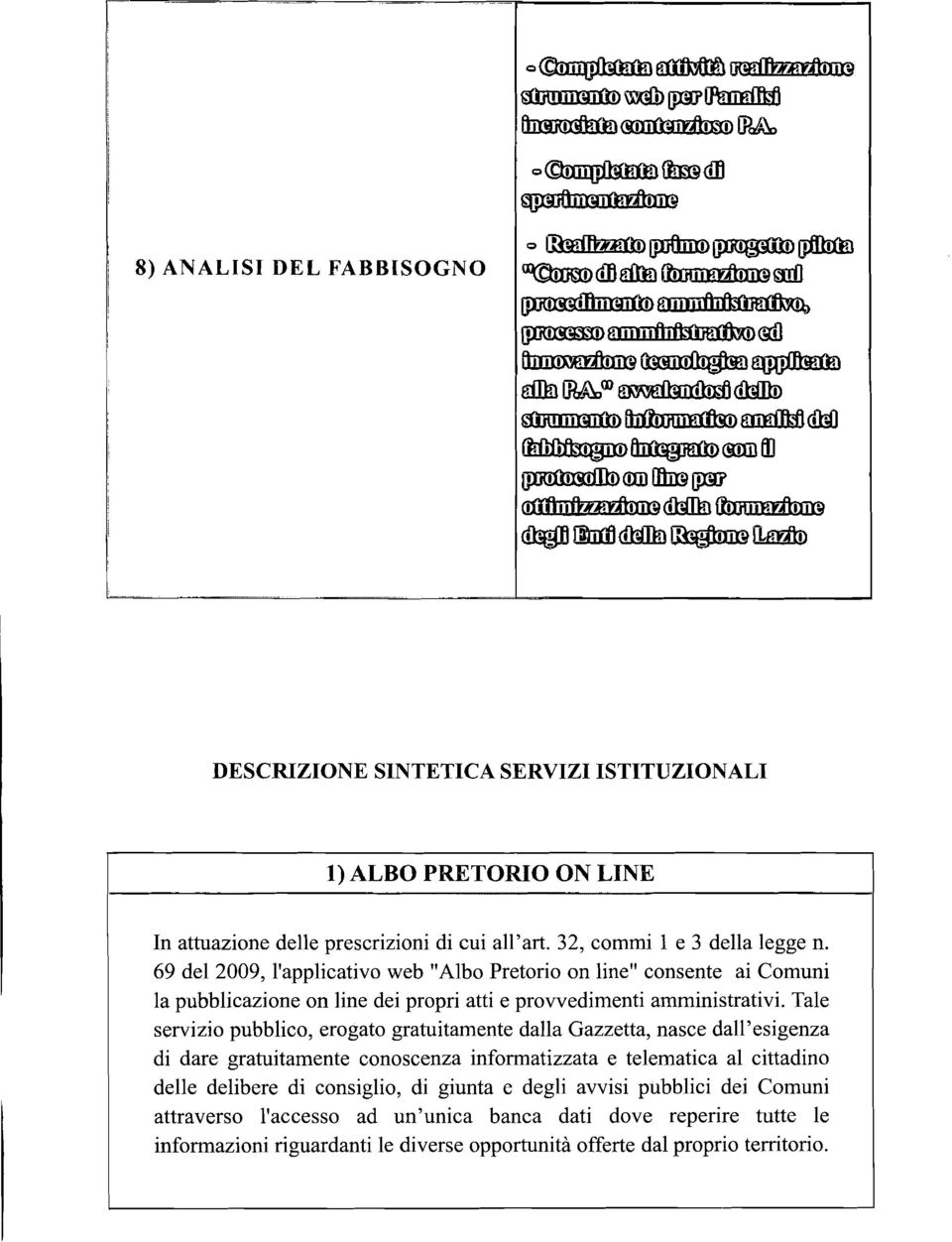 Tale servizio pubblico, erogato gratuitamente dalla Gazzetta, nasce dall'esigenza di dare gratuitamente conoscenza informatizzata e telematica al cittadino delle delibere di