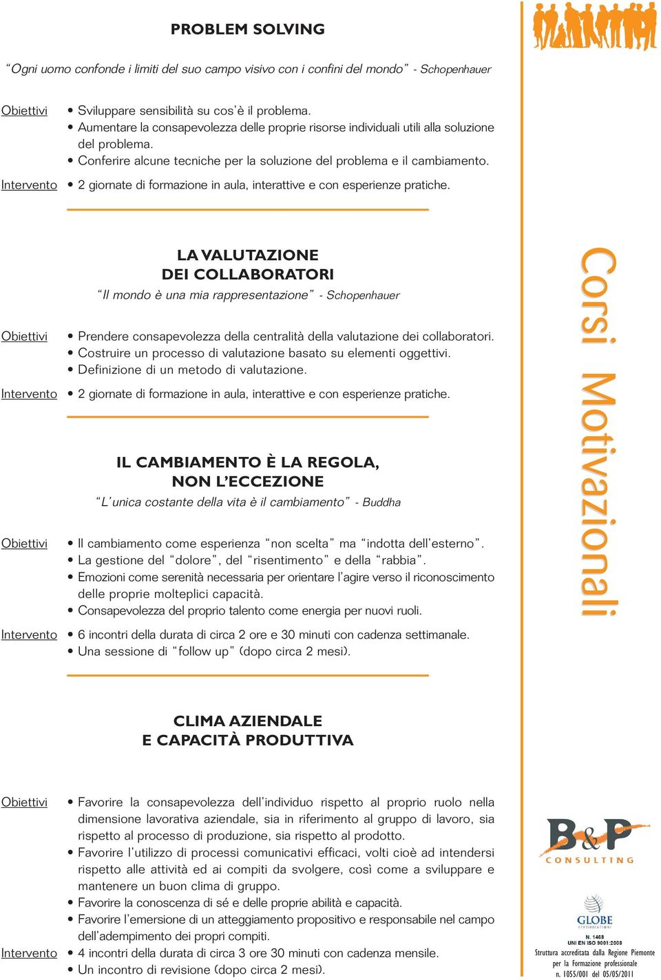 LA VALUTAZIONE DEI COLLABORATORI Il mondo è una mia rappresentazione - Schopenhauer Prendere consapevolezza della centralità della valutazione dei collaboratori.