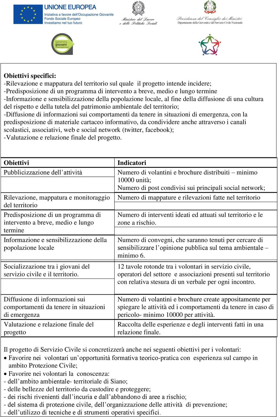 da tenere in situazioni di emergenza, con la predisposizione di materiale cartaceo informativo, da condividere anche attraverso i canali scolastici, associativi, web e social network (twitter,