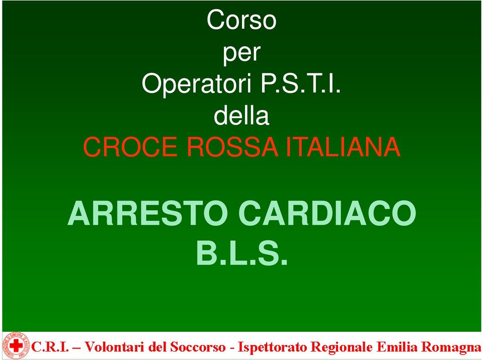 della CROCE ROSSA