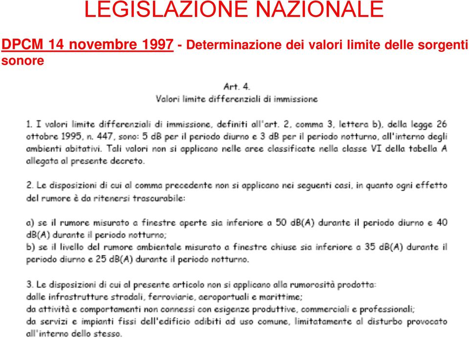 Determinazione dei