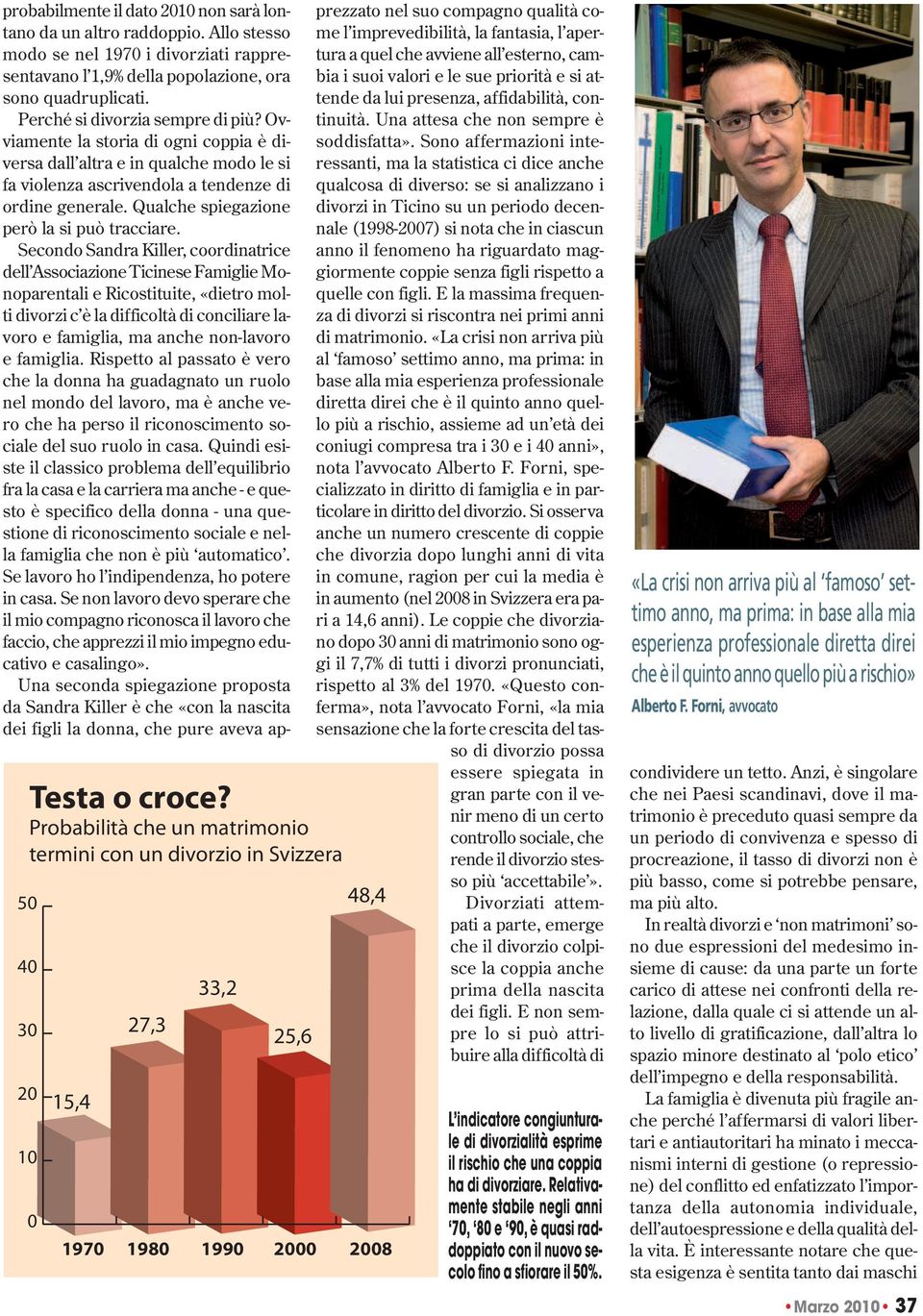 Allo stesso modo se nel 1970 i divorziati rappresentavano l 1,9% della popolazione, ora sono quadruplicati. Perché si divorzia sempre di più?