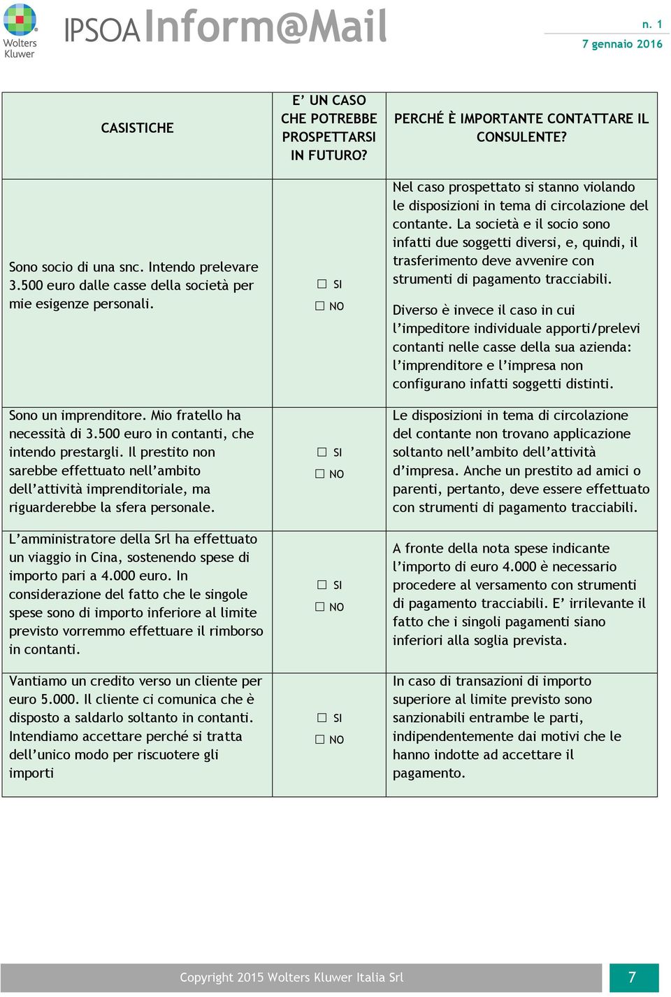 L amministratore della Srl ha effettuato un viaggio in Cina, sostenendo spese di importo pari a 4.000 euro.